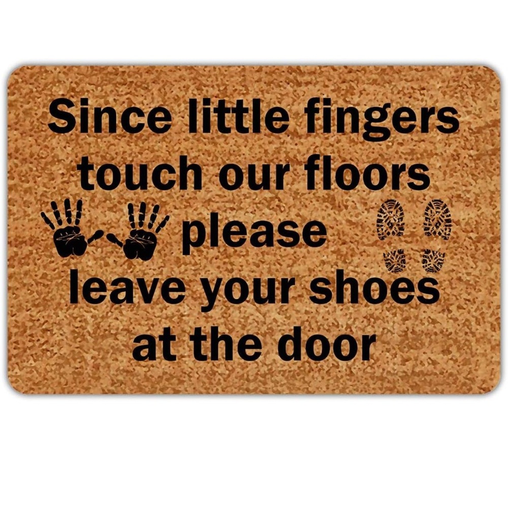 Welcome Doormat with Fun Message